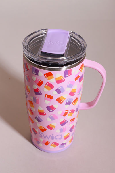 Candy Corn Travel Mug 22oz FINAL SALE