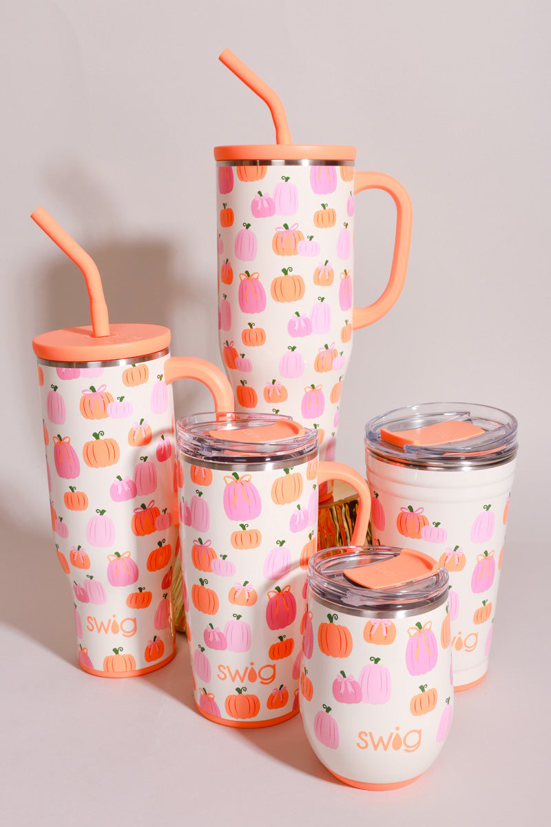 Pumpkins and Bows Mega Mug (40oz) - FINAL SALE