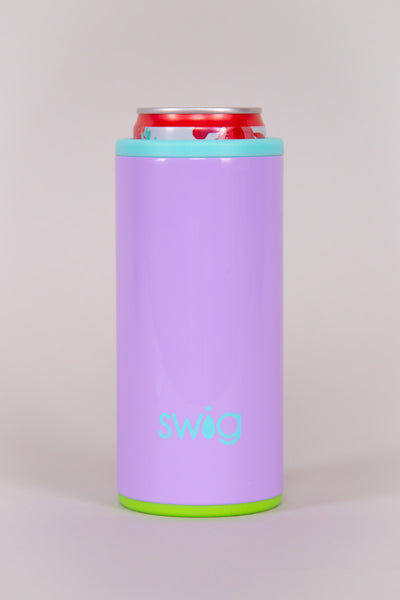 Swig Ultra Violet Skinny Can Cooler (12oz)