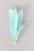 Goose Feathers Bundle of 6 - Yellow Rubber Band - FINAL SALE