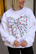 Bright Lights and Bows Graphic Sweatshirt