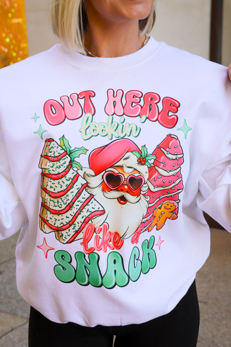 Lookin' Like a Snack Graphic Sweatshirt