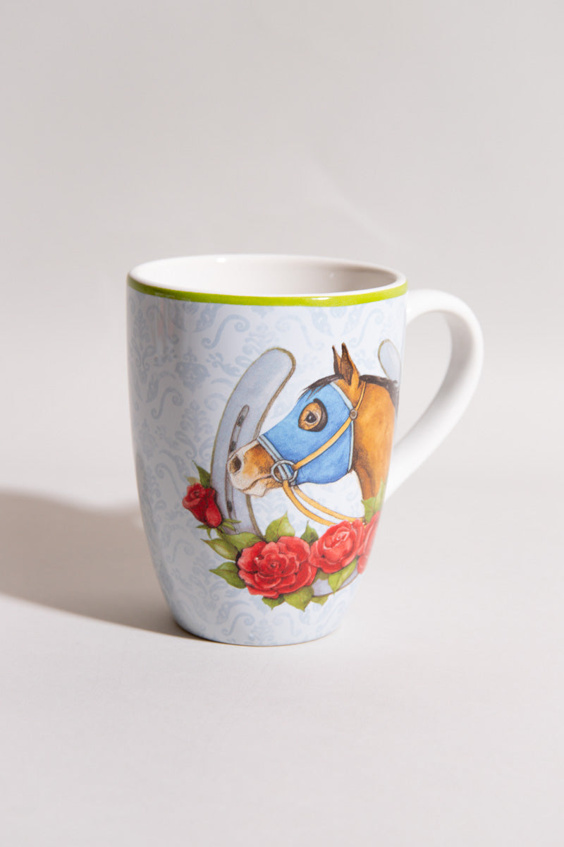 'Day At The Races' Racehorse Mug