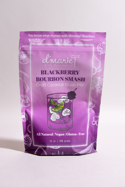 Blackberry Bourbon Smash Cocktail Slush Mix