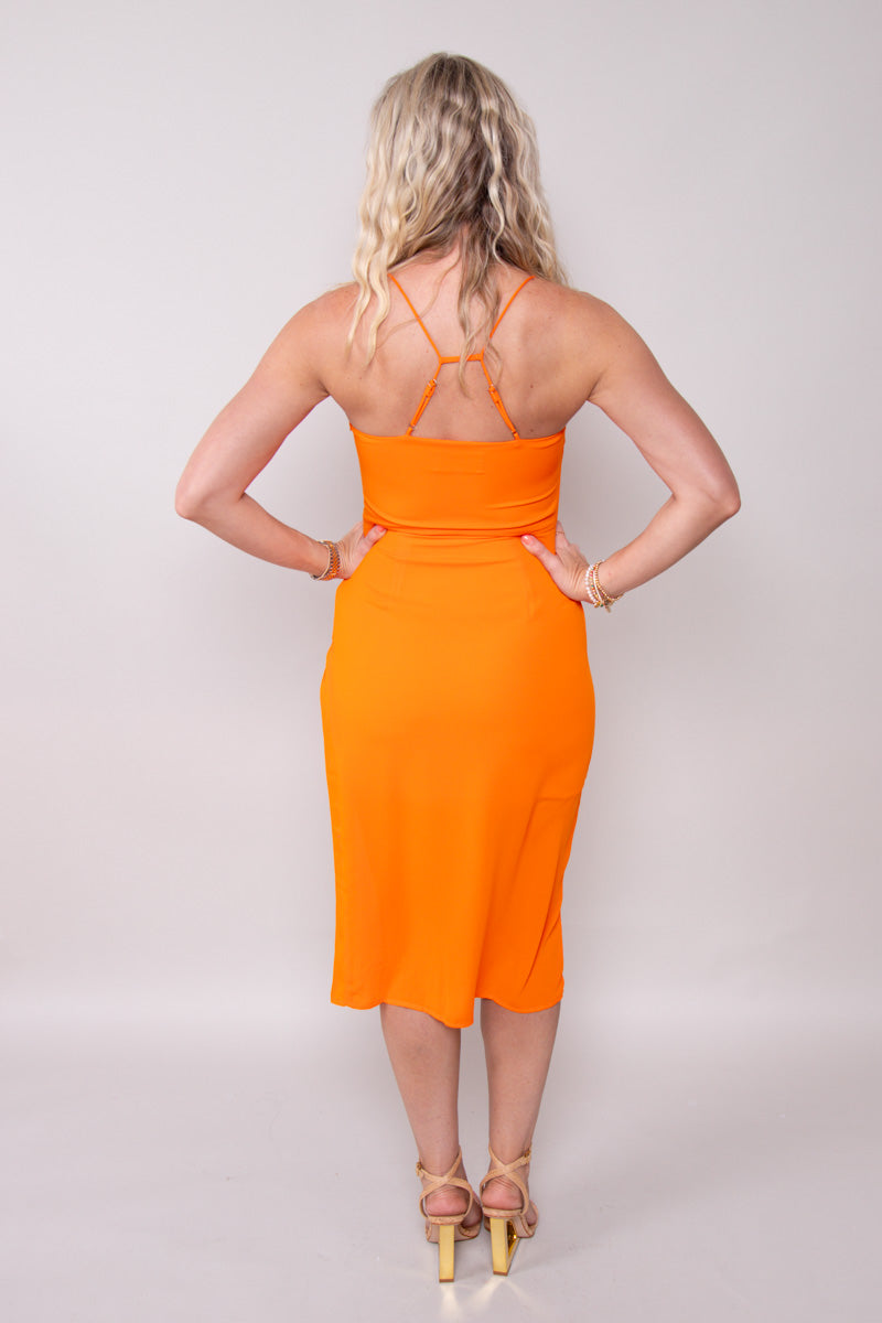 Flirty Peekaboo Slip Dress - FINAL SALE