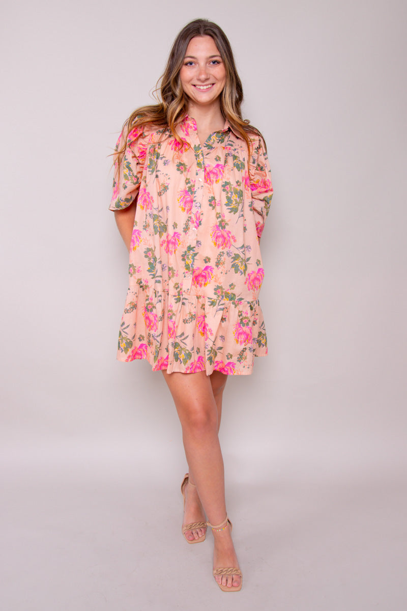 Peachy Breeze Dress