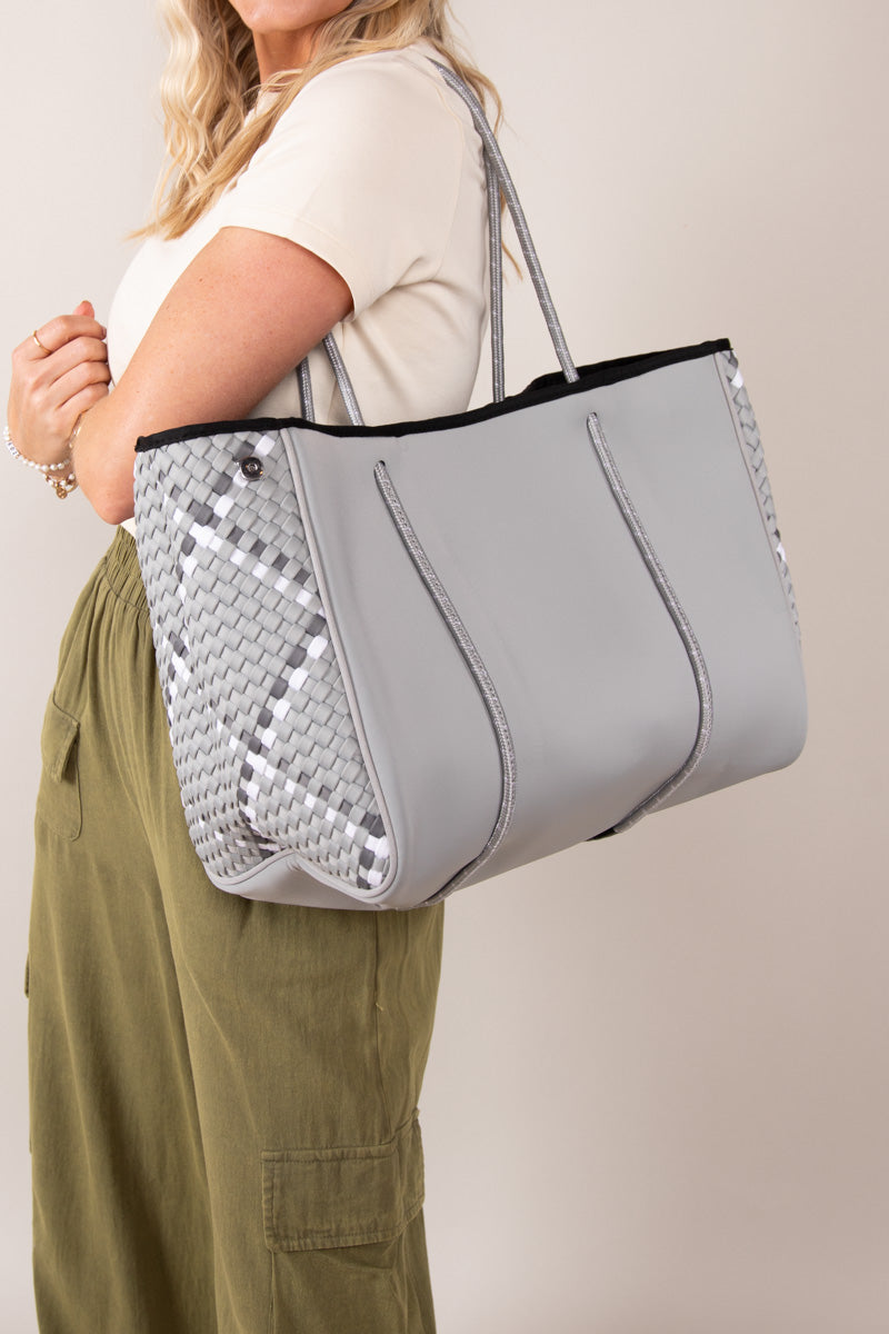 Greyson Aspen Woven Neoprene Tote