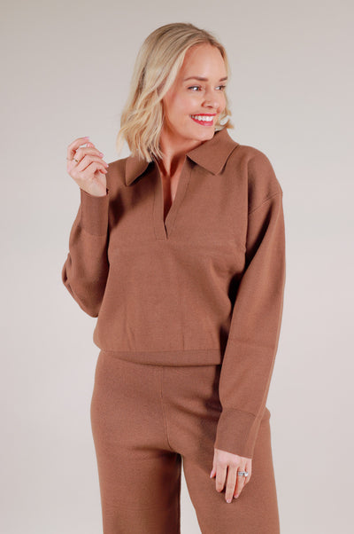 Julie Polo Sweater