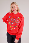Bright Lights and Bows Graphic Sweatshirt