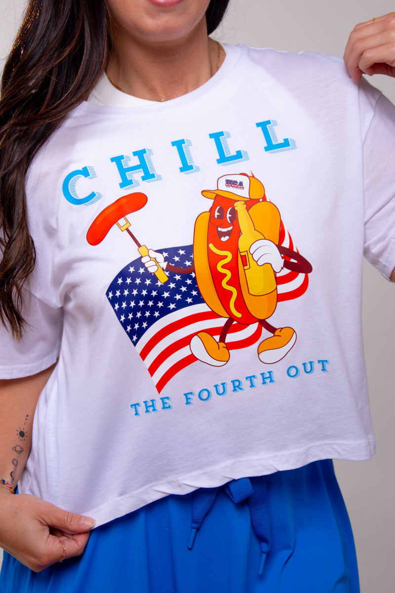 Chill the Fourth Out Graphic Tee