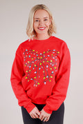 Bright Lights and Bows Graphic Sweatshirt
