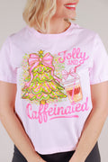 Jolly and Caffeinated Graphic Tee