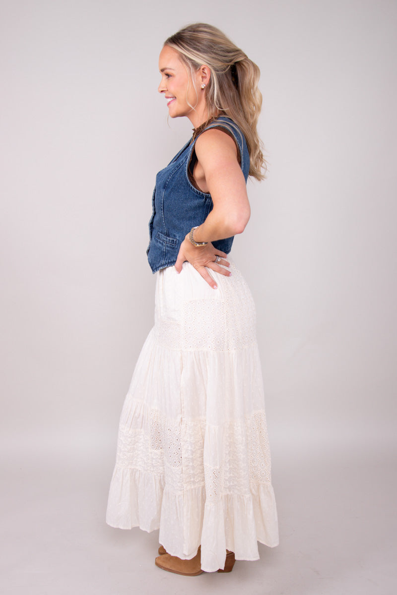 Boho Breeze Maxi Skirt