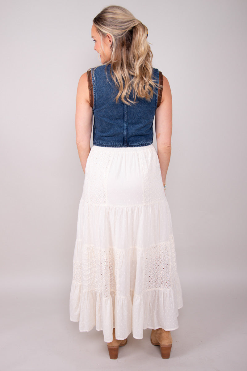 Boho Breeze Maxi Skirt