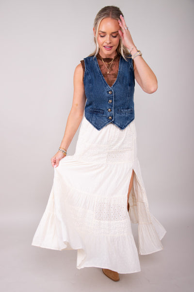 Boho Breeze Maxi Skirt