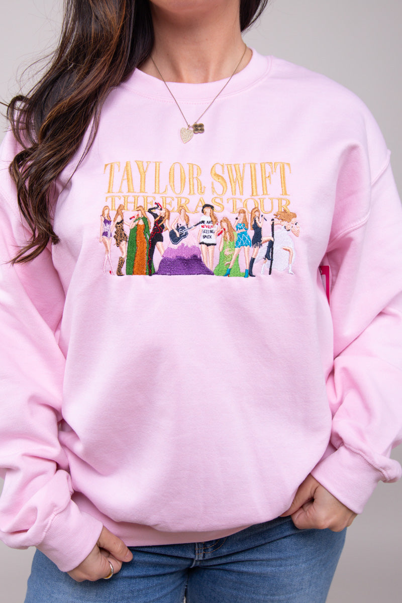 Eras Tour Embroidered Crewneck