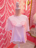 Pink Shell Tee