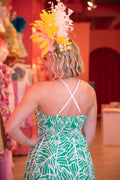 Verde Palms Mini Dress