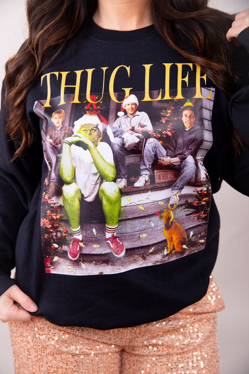 Thug Life Christmas Movie Sweatshirt