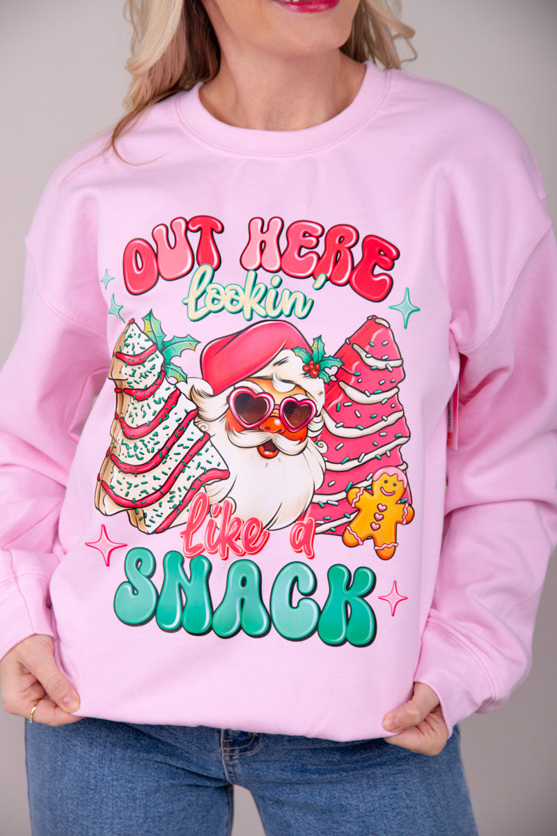 Lookin' Like a Snack Graphic Sweatshirt