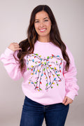 Bright Lights and Bows Graphic Sweatshirt