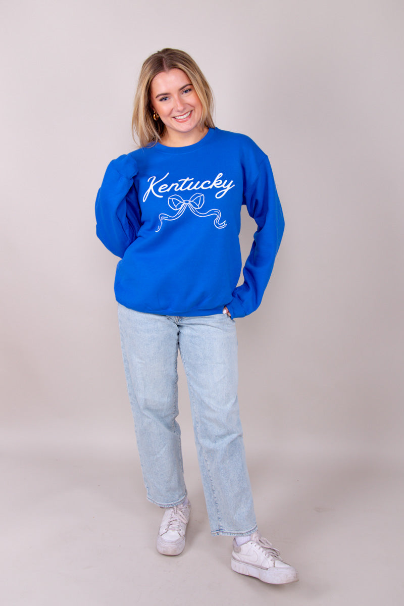 Kentucky Bow Sweatshirt