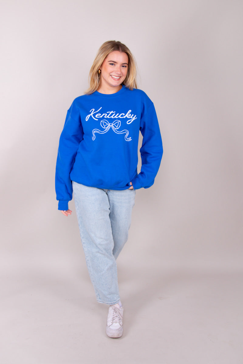 Kentucky Bow Sweatshirt