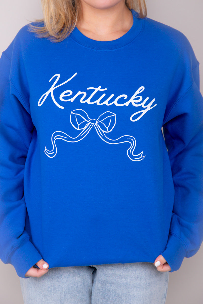 Kentucky Bow Sweatshirt