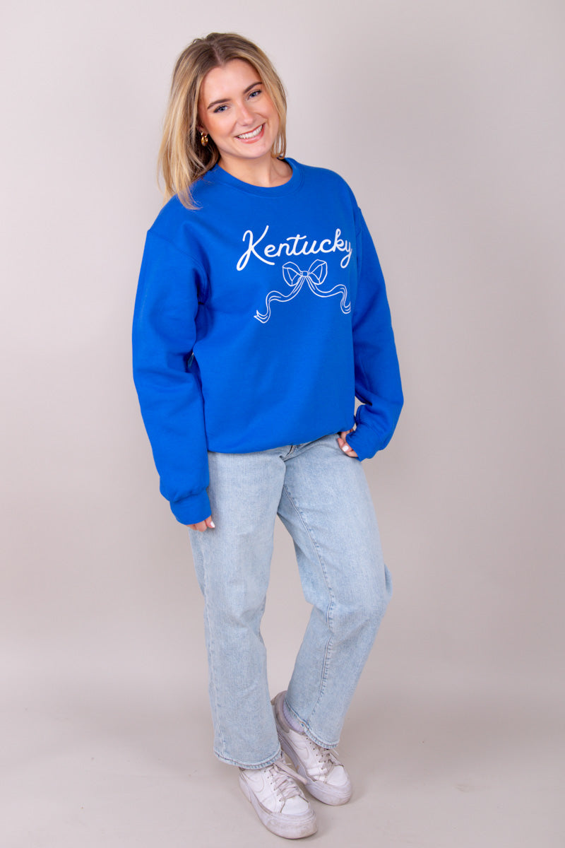 Kentucky Bow Sweatshirt