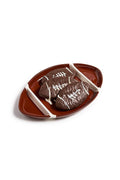 Football Sectional Serving Platter