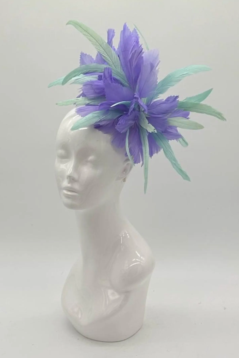 Mint Majesty Fascinator- FINAL SALE