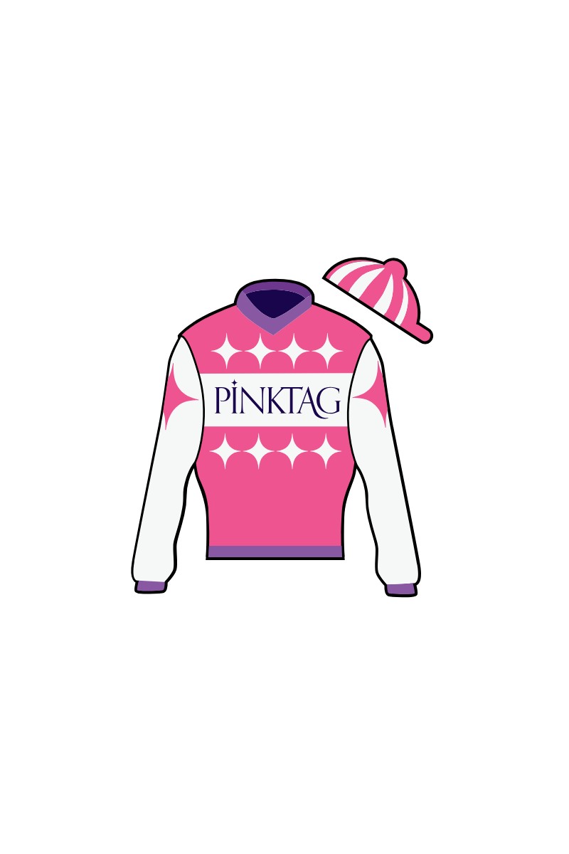 PinkTag Jockey Silk Sticker