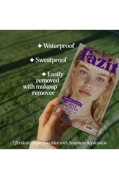 Fazit Glitter Freckles Makeup Patches- Purple Spirit Speckles