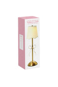 Gold Bow LED Portable Cordless Table Lamp
