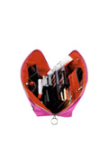 KUSSHI Signature Makeup Bag-Bubblegum/Orange