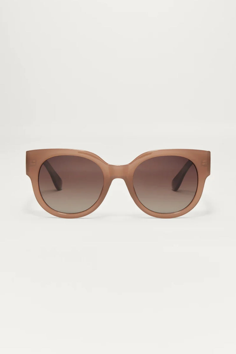 Lunch Date Sunglasses-Taupe Gradient