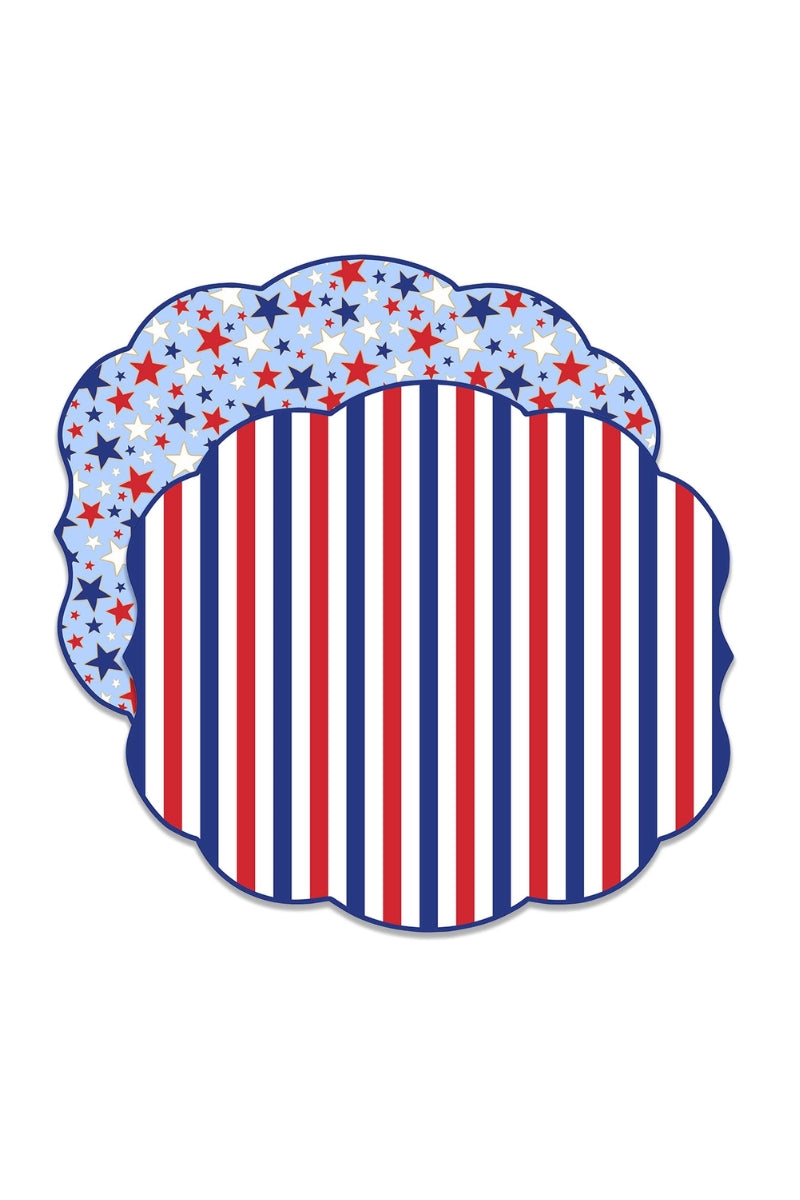 Americana Double-Sided Paper Placements (Set of 12)