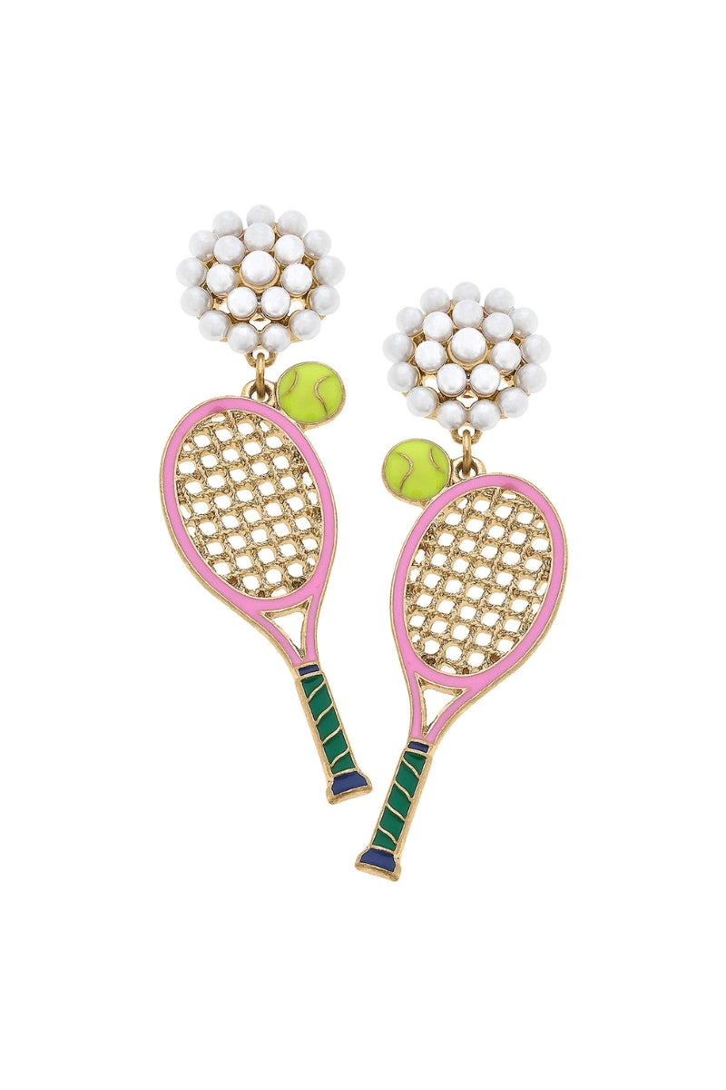 Wilson Tennis Racket Earrings