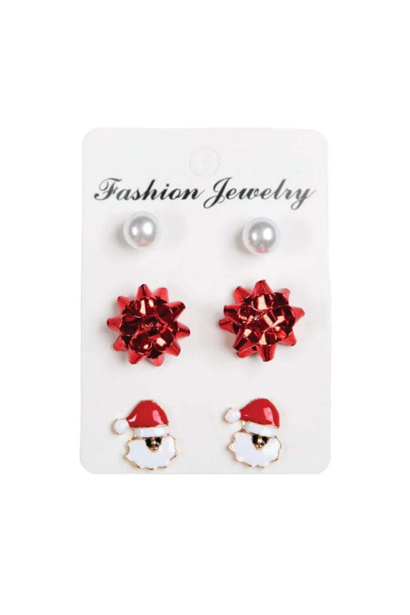 Holly Jolly Earrings Set