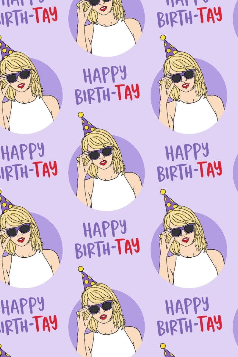 Happy Birth-Tay Wrapping Paper