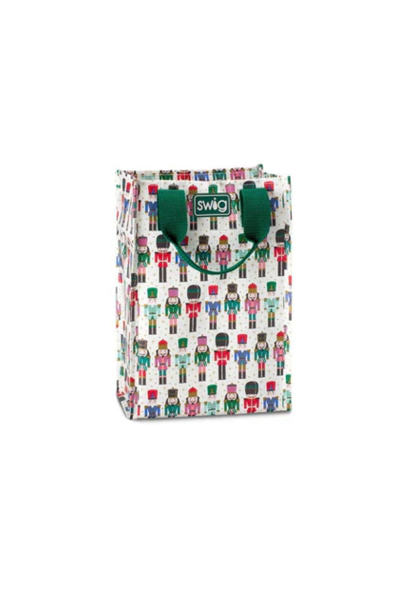 SWIG Tall Reusable Bag-Classic Nutcracker