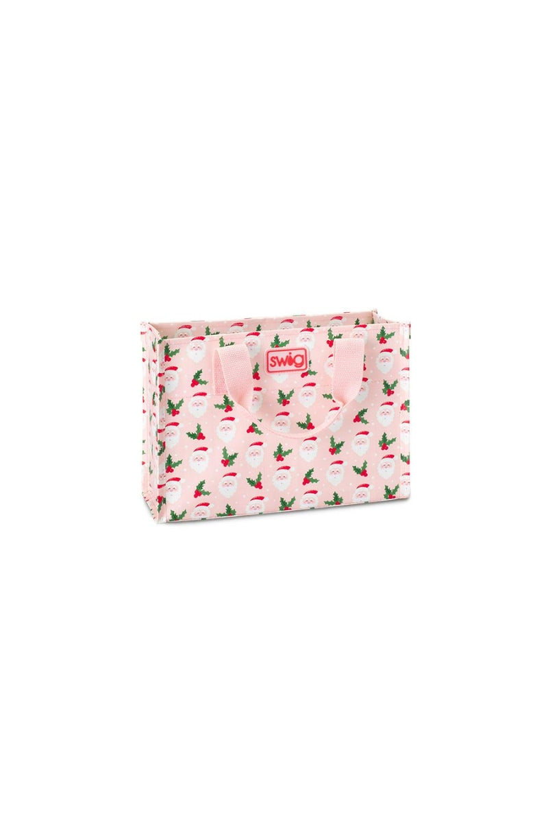 SWIG Small Reusable Bag-Holly Jolly