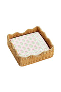 Scalloped Edge Cocktail Napkin Holder