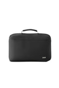 KUSSHI Large Neoprene Train Case-Black/Pink