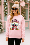 Bubblegum Nutcracker Graphic Sweatshirt