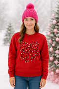Bright Lights and Bows Graphic Sweatshirt
