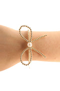 Gold Bow Bracelet