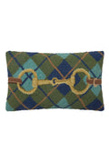 Gingham Buckle Hook Pillow