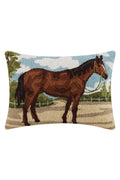 Brown Horse Hook Pillow