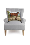 Brown Horse Hook Pillow
